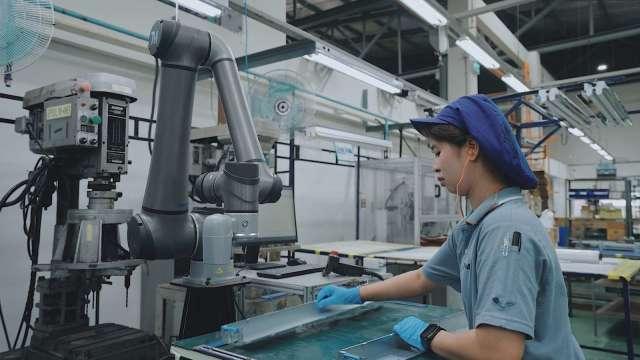 達明進駐航太供應鏈 導入50台AI Cobot助jpp-KY實現產能自動化