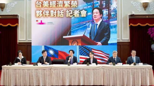 展現台美合作成果 賴清德： 可對比「二次西進」或走向世界經濟對台灣有利