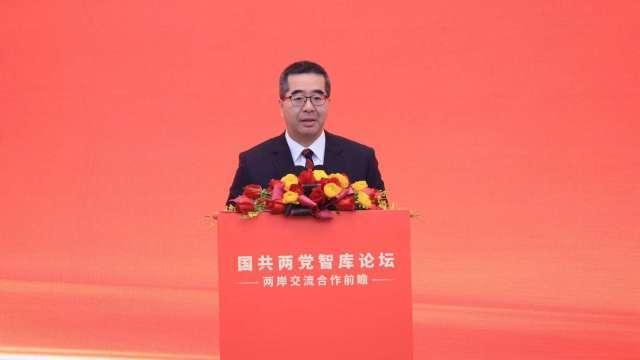 國共兩黨智庫論壇在北京舉行 蕭旭岑：期望兩岸維持溝通管道