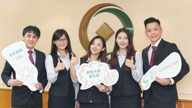 〈金融業徵才〉來搶金飯碗！一銀招募520名新血多項職缺起薪逾5萬 7成員工年薪破百萬