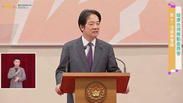 賴清德提「關鍵藥物供應國家隊」學名藥協會提兩大建議