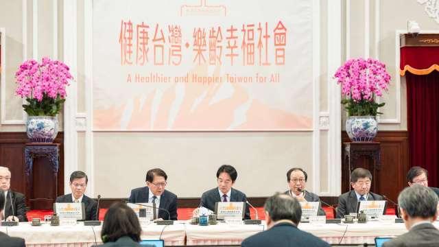 賴清德：4年240億元建構台灣藥物韌性整備 至少50項關鍵藥物國產自製