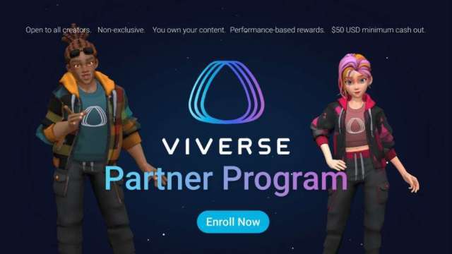 HTC VIVERSE推出合作夥伴計畫 為創作者經濟帶來新模式