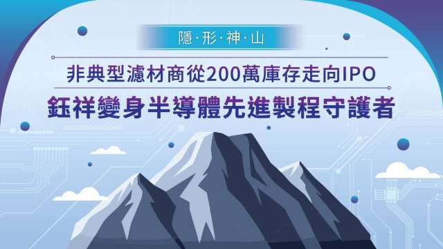 【隱形神山】 非典型濾材商從200萬庫存走向IPO  鈺祥變身半導體先進製程守護者