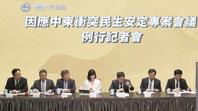 緊急啟動補助國內航空用油！因應中東情勢 卓揆力穩民生 各項能源庫存充足