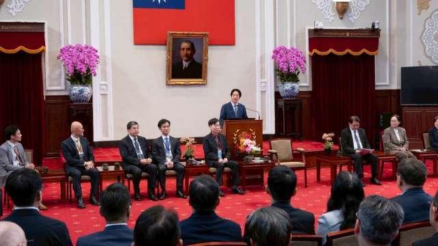 賴清德：續推「AI新十大建設」 重申2040年前創造超過15兆元產值