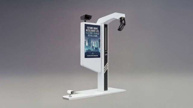 威盛攜手兩業者 發表全球首創AI雙監控伸縮充電樁