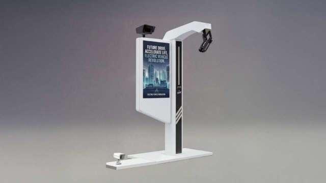 威盛攜手兩業者 發表全球首創AI雙監控伸縮充電樁