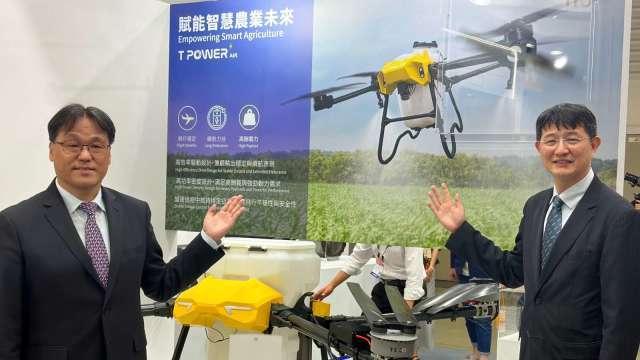 〈車用電子展〉東元攻農用、商用無人機市場 無人機動力系統下半年量產出貨